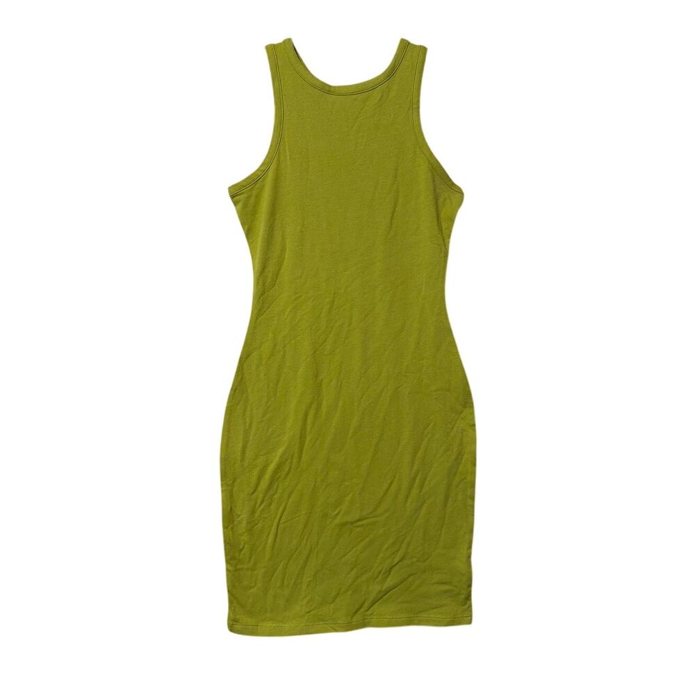 Wild Fable Women's Lime Green Sleeveless Knit Bodycon Dress - Size Small - NWT